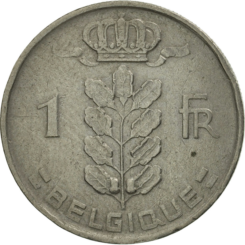 Monnaie, Belgique, Franc, 1951, TTB+, Copper-nickel, KM:142.1