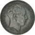 Moneta, Belgio, 5 Francs, 5 Frank, 1945, MB, Zinco, KM:129.1
