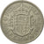 Moneta, Wielka Brytania, Elizabeth II, 1/2 Crown, 1956, EF(40-45)