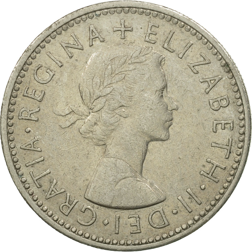 Great Britain, Elizabeth II, Shilling, 1970, EF(40-45), Copper-nickel, KM:904