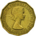 Coin, Great Britain, Elizabeth II, 3 Pence, 1953, EF(40-45), Nickel-brass