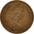 Coin, Great Britain, Elizabeth II, New Penny, 1980, VF(30-35), Bronze, KM:915