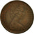 Coin, Great Britain, Elizabeth II, 1/2 New Penny, 1976, VF(30-35), Bronze