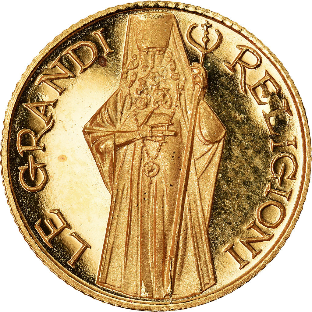 Italy, Medal, Le Grandi religioni, Cristiana Ortodossa, Religions & beliefs