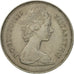 Coin, Great Britain, Elizabeth II, 5 New Pence, 1980, AU(55-58), Copper-nickel