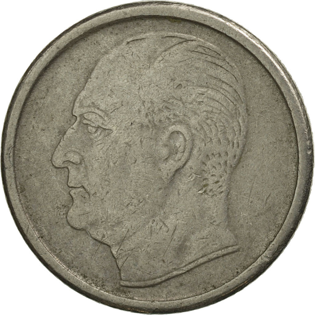 Coin, Norway, Olav V, 25 Öre, 1965, AU(55-58), Copper-nickel, KM:407