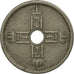 Norway, Haakon VII, 25 Öre, 1939, AU(50-53), Copper-nickel, KM:384