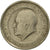 Moneda, Noruega, Olav V, 10 Kroner, 1986, EBC+, Níquel - latón, KM:427