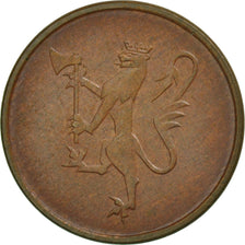 Coin, Norway, Olav V, 5 Öre, 1977, AU(55-58), Bronze, KM:415