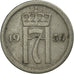 Monnaie, Norvège, Haakon VII, 25 Öre, 1956, TTB+, Copper-nickel, KM:401