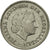 Moneta, Holandia, Juliana, 10 Cents, 1955, MS(63), Nikiel, KM:182