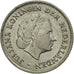 Coin, Netherlands, Juliana, 10 Cents, 1955, MS(63), Nickel, KM:182