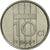 Coin, Netherlands, Beatrix, 10 Cents, 1984, MS(60-62), Nickel, KM:203