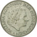 Netherlands, Juliana, Gulden, 1956, MS(60-62), Silver, KM:184