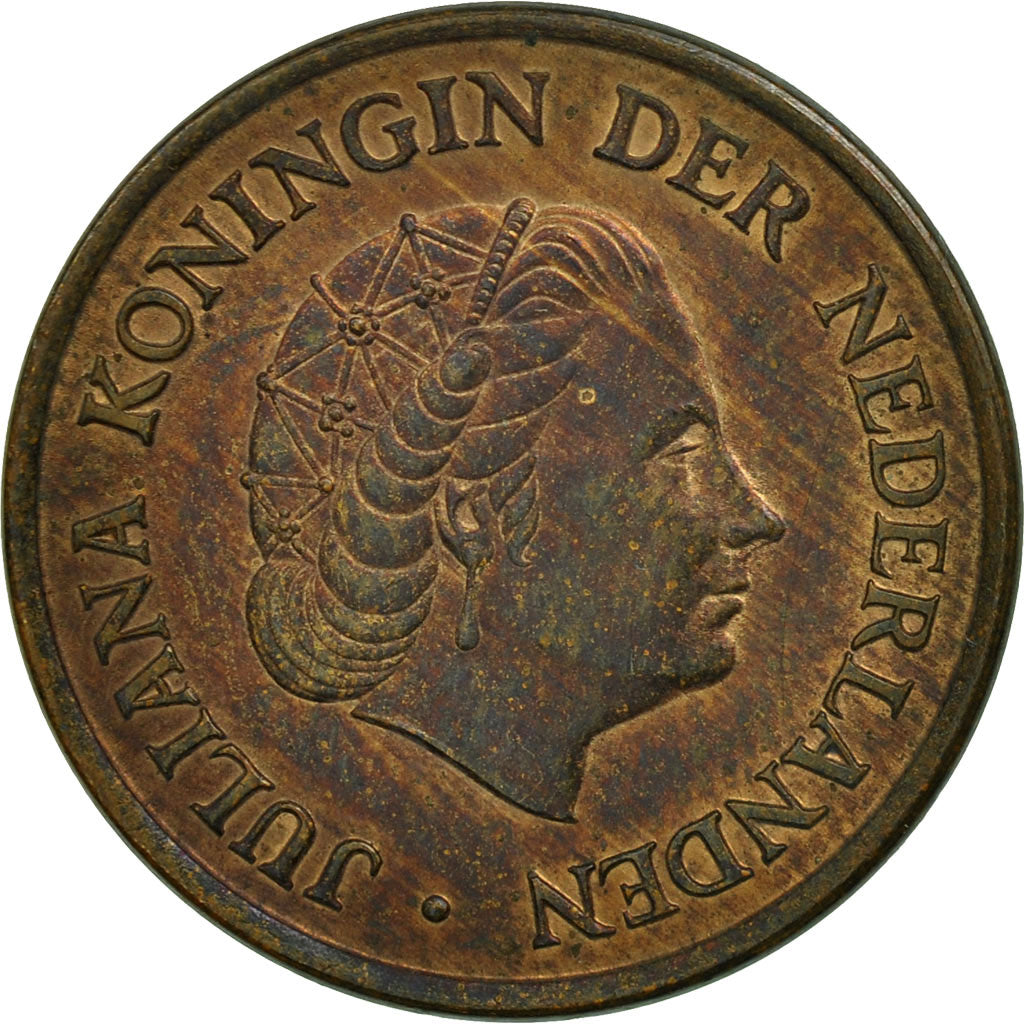 Monnaie, Pays-Bas, Juliana, 5 Cents, 1966, TTB+, Bronze, KM:181