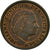Moneda, Países Bajos, Juliana, Cent, 1956, MBC+, Bronce, KM:180