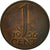 Coin, Netherlands, Juliana, Cent, 1956, AU(50-53), Bronze, KM:180
