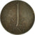 Moneda, Países Bajos, Wilhelmina I, Cent, 1948, MBC, Bronce, KM:175