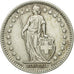 Switzerland, Franc, 1939, Bern, MS(63), Silver, KM:24
