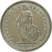 Coin, Switzerland, 1/2 Franc, 1990, Bern, MS(63), Copper-nickel, KM:23a.3