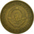 Moneta, Jugosławia, 20 Dinara, 1955, AU(50-53), Aluminium-Brąz, KM:34