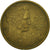 Moneta, Jugosławia, 20 Dinara, 1955, AU(50-53), Aluminium-Brąz, KM:34