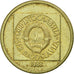 Yugoslavia, 20 Dinara, 1988, MS(60-62), Brass, KM:132