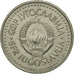 Moneta, Jugosławia, 10 Dinara, 1987, MS(63), Miedź-Nikiel, KM:89
