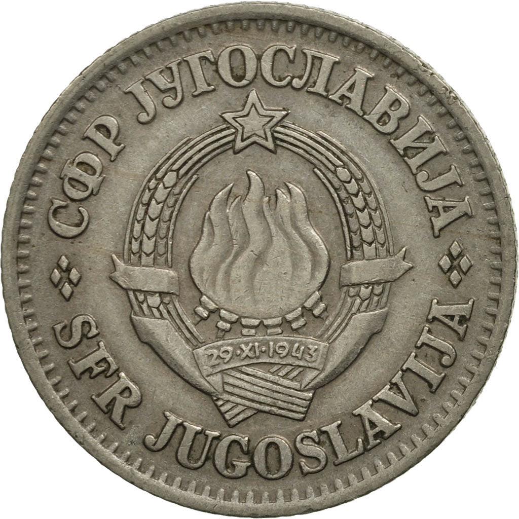 Münze, Jugoslawien, Dinar, 1968, VZ+, Copper-nickel, KM:48