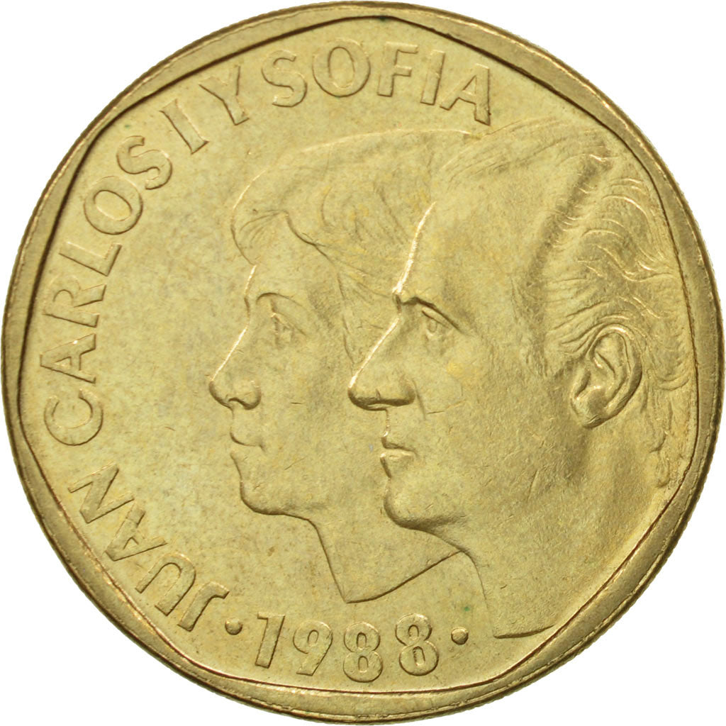 Espagne, Juan Carlos I, 500 Pesetas, 1988, SUP+, Aluminum-Bronze, KM:831