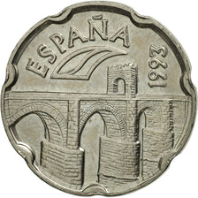 España, Juan Carlos I, 50 Pesetas, 1993, Madrid, SC, Cobre - níquel, KM:921