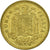 Coin, Spain, Francisco Franco, caudillo, Peseta, 1975, MS(63), Aluminum-Bronze