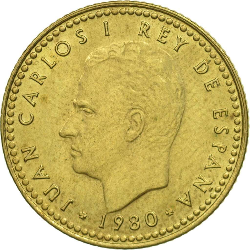 Moneta, Spagna, Juan Carlos I, Peseta, 1980, SPL, Alluminio-bronzo, KM:806
