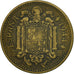Spain, Peseta, 1944, EF(40-45), Aluminum-Bronze, KM:767