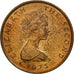Moneda, Isla de Man, Elizabeth II, 1/2 New Penny, 1975, Pobjoy Mint, EBC