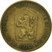 Moneta, Czechosłowacja, Koruna, 1970, AU(50-53), Aluminium-Brąz, KM:50