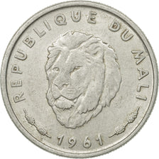 Mali, 25 Francs, 1961, SPL, Aluminium, KM:4