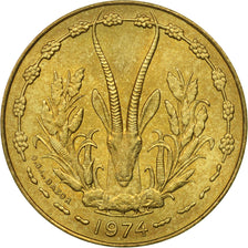 Monnaie, West African States, 10 Francs, 1974, Paris, SUP+