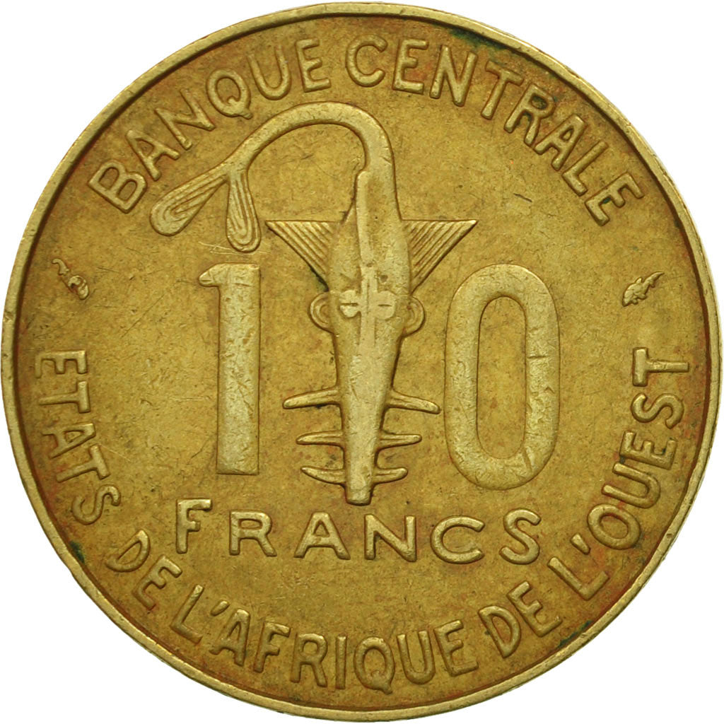 Moneta, Stati dell'Africa occidentale, 10 Francs, 1979, Paris, SPL