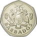 Barbados, Dollar, 1973, Franklin Mint, PROOF MS(65-70), Copper-nickel, KM:14.1