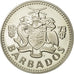 Barbados, 2 Dollars, 1973, Franklin Mint, PROOF MS(65-70), Copper-nickel, KM:15