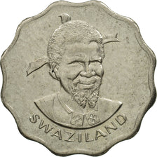 Coin, Swaziland, Sobhuza II, 5 Cents, 1974, British Royal Mint, MS(63)