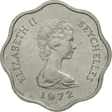 Seychelles, 5 Cents, 1972, British Royal Mint, MS(63), Aluminum, KM:18