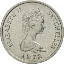 Seychelles, Cent, 1972, British Royal Mint, MS(63), Aluminum, KM:17