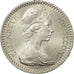 Rhodésie, Elizabeth II, 2-1/2 Shillings = 25 Cents, 1964, British Royal Mint