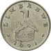 Munten, Zimbabwe, 20 Cents, 1991, UNC-, Copper-nickel, KM:4