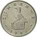 Monnaie, Zimbabwe, 10 Cents, 1991, SPL, Copper-nickel, KM:3