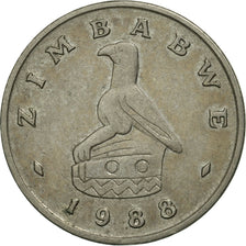 Monnaie, Zimbabwe, 5 Cents, 1988, SUP+, Copper-nickel, KM:2
