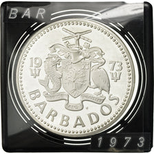 Münze, Barbados, 10 Dollars, 1973, Franklin Mint, UNZ, Silber, KM:17a