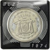 Moneta, Belize, 5 Dollars, 1974, Franklin Mint, SPL, Argento, KM:44a